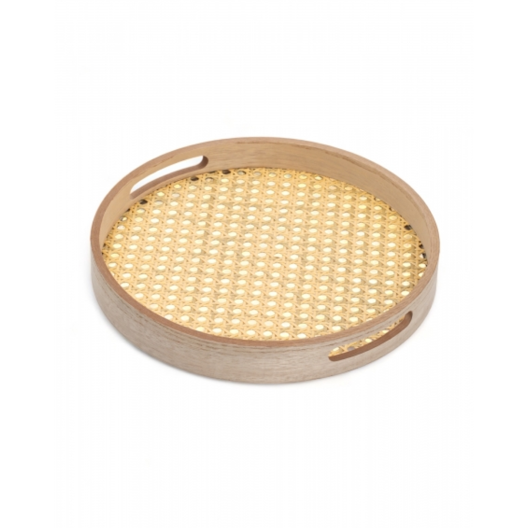 Поднос круглый RATTAN 30см