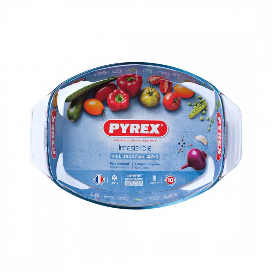 Блюдо Pyrex Irresistible 39х27см овальное