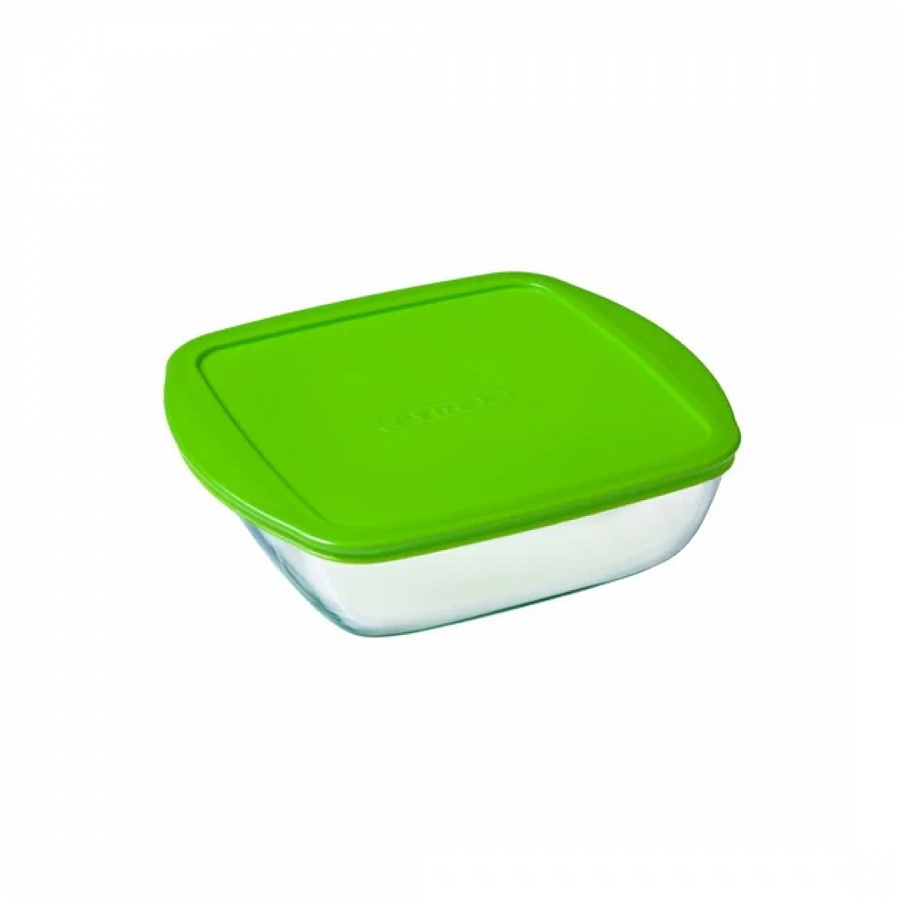 Блюдо с крышкой Cook <(>&<)> Store 25x22x7см 2.2л квадратное
