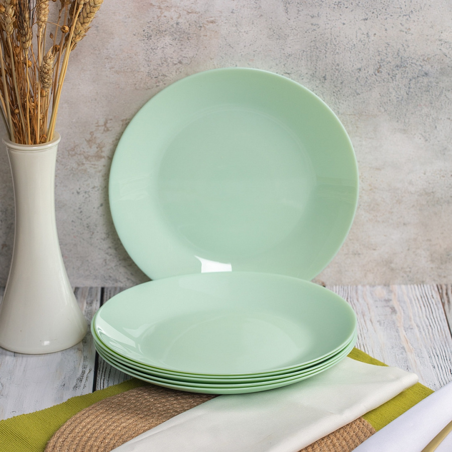 Тарелка обеденная ZELIE PARADISE GREEN 25см