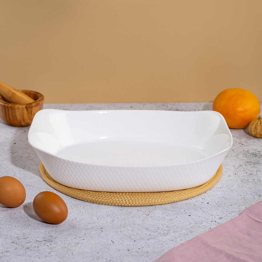 Блюдо для запекания SMART CUISINE WAVY прямоугольное 34X25см