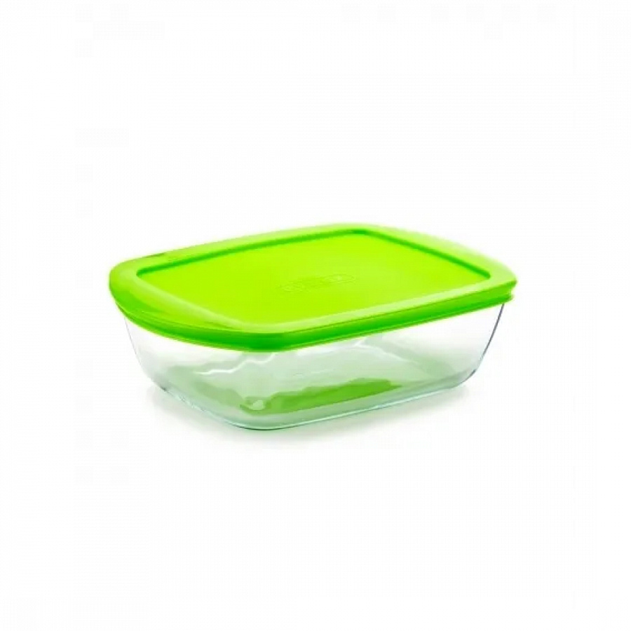 Блюдо для запекания и выпечки COOK&STORE 1.2л 23х15x7см прямоугольное с крышкой