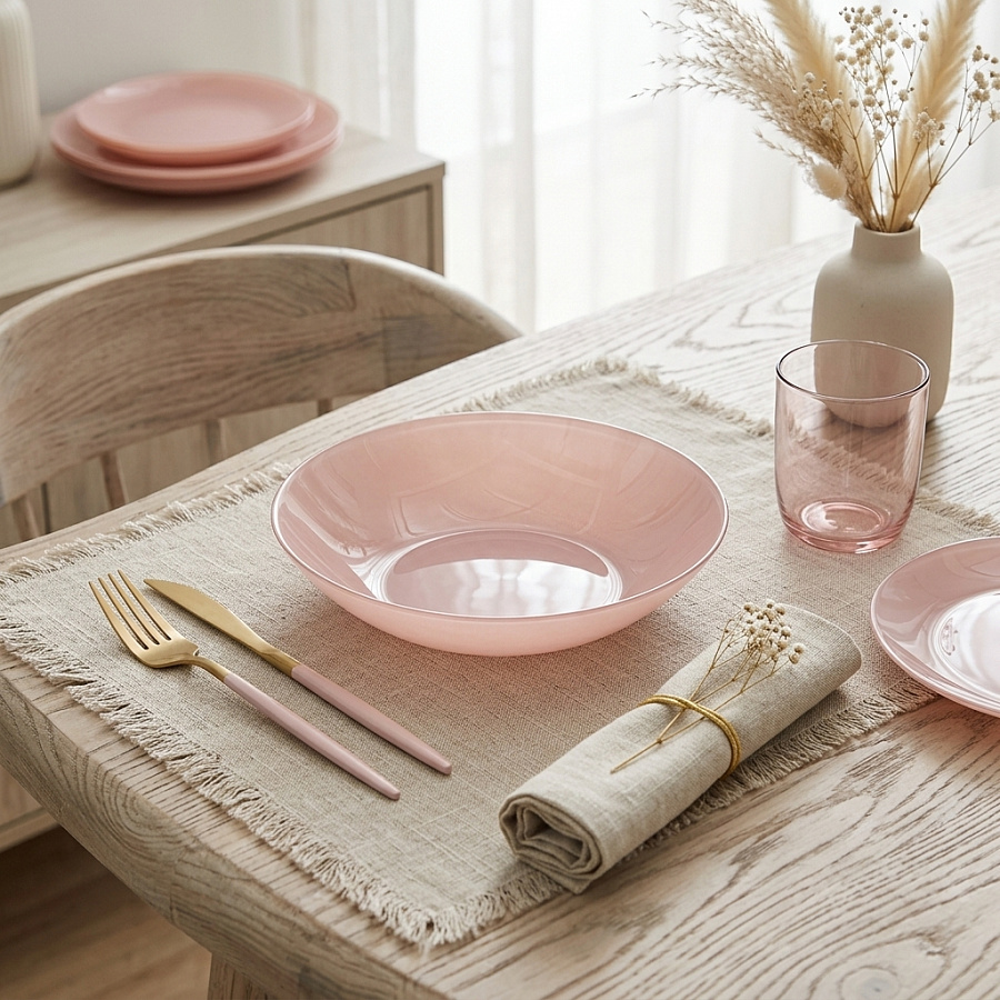 Тарелка суповая ARTY PINK QUARTZ 20см