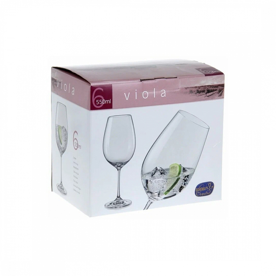 Набор бокалов для вина VIOLA 6шт 550мл