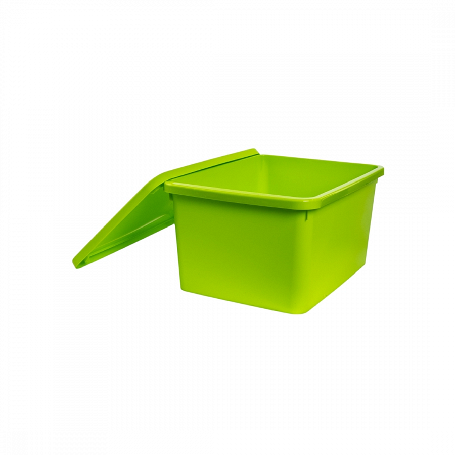 Коробка для хранения STORUM салатовая 20л 42.3x31.1x20.7см с крышкой