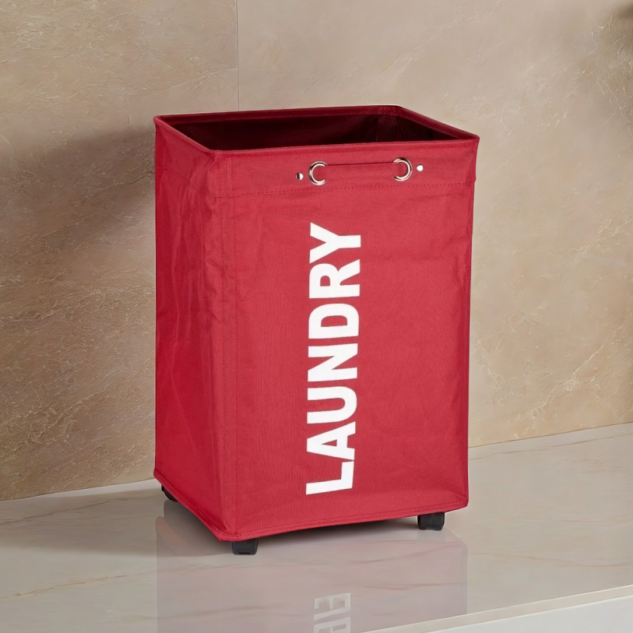 Корзина для белья Corno Red