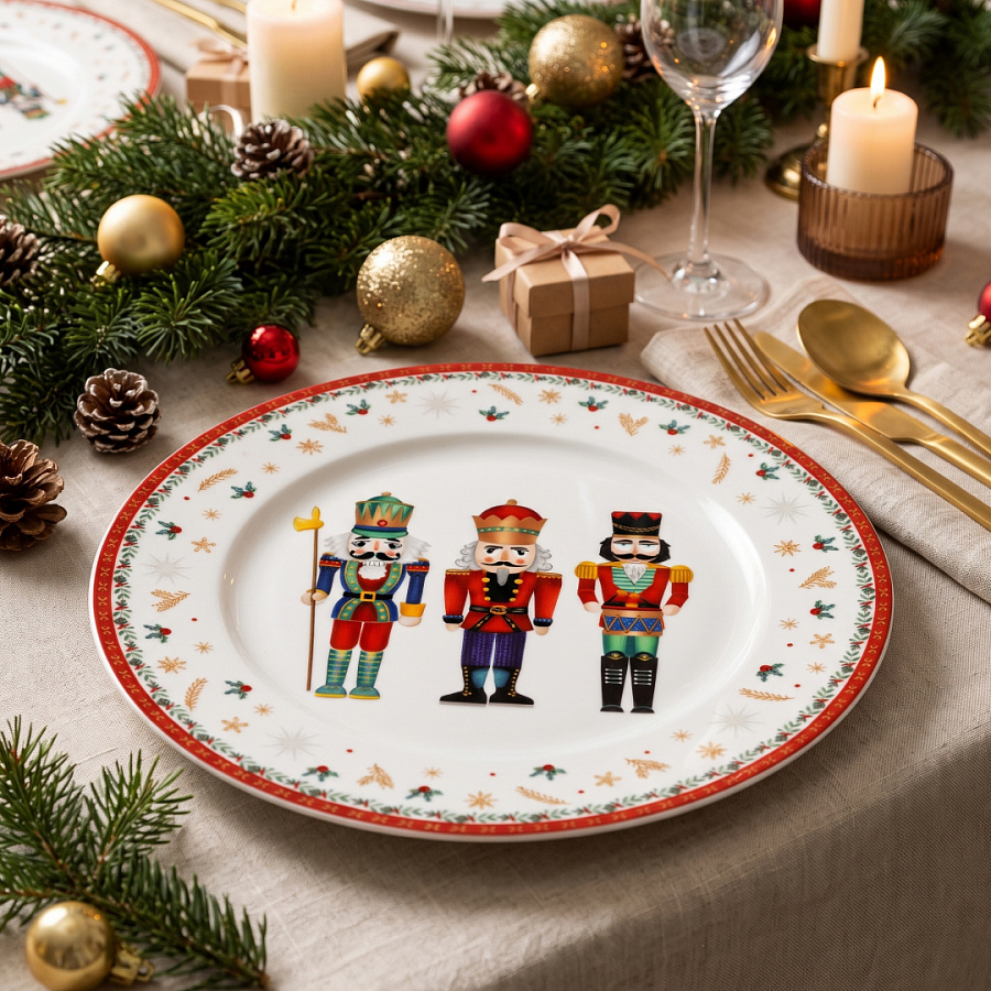 Тарелка десертная NUTCRACKER GUARD 19см