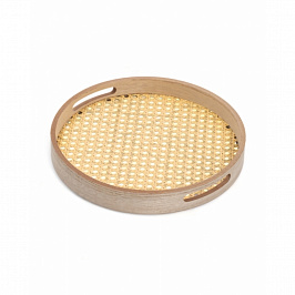 Поднос круглый RATTAN 30см