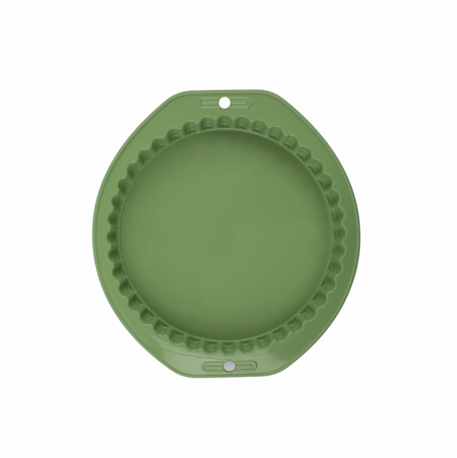 Форма для пирога силиконовая OLIVE 27х29см с волнистым краем