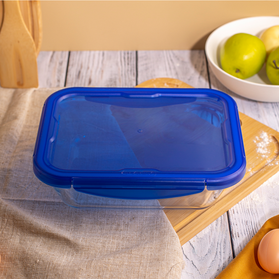 Форма для запекания и выпечки с крышкой COOK&GO 3.5л 30х23х8см прямоугольная