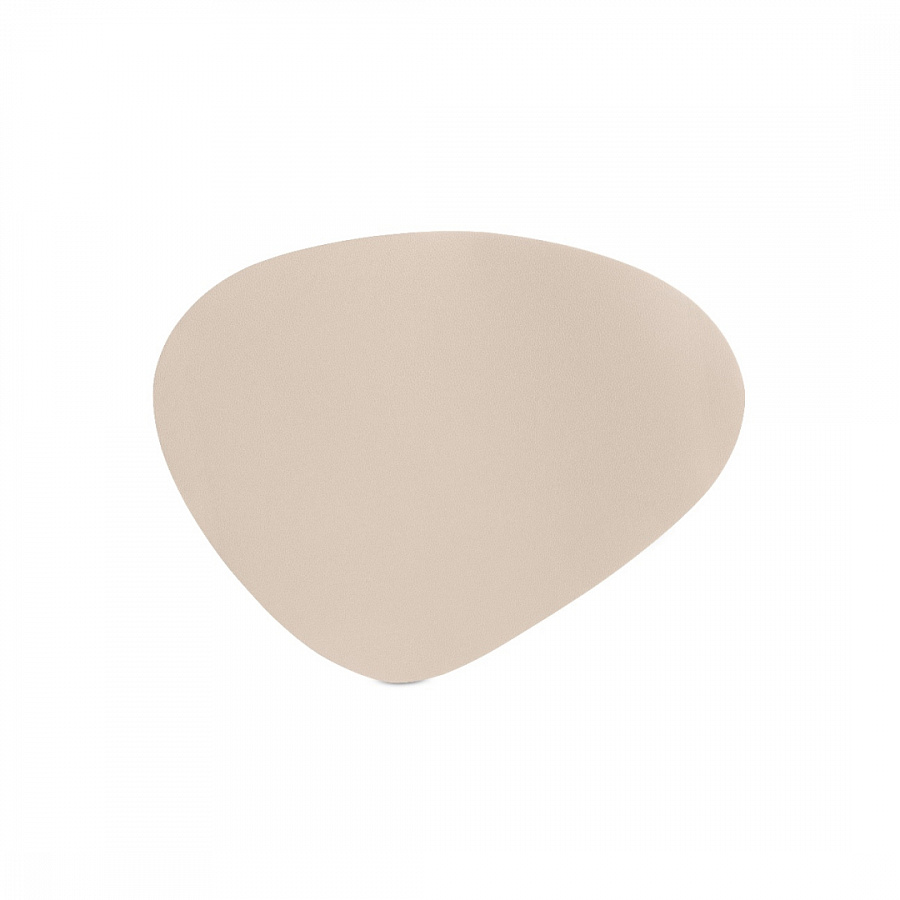 Мат на стол треугольный BEIGE 45х36см