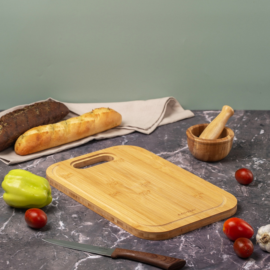 Доска разделочная BAMBOO TOUCH 32х21х1.5см