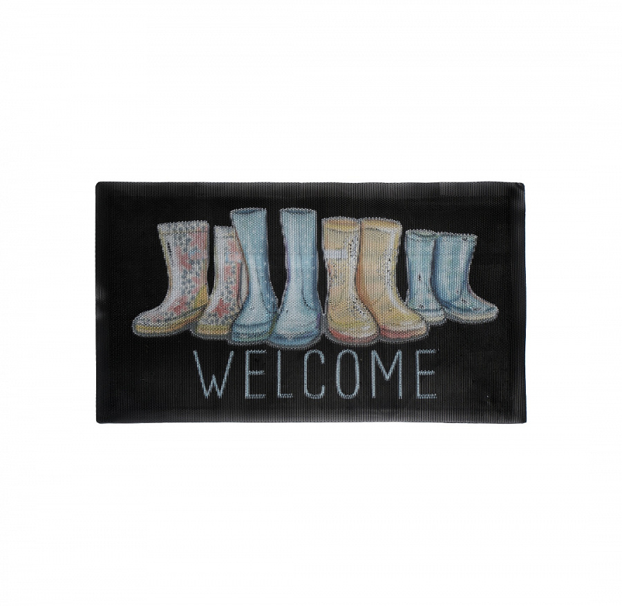 Коврик придверный 3D BOOTS 45х75см