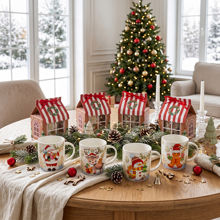 Кружка HOLIDAY CHEER 350мл