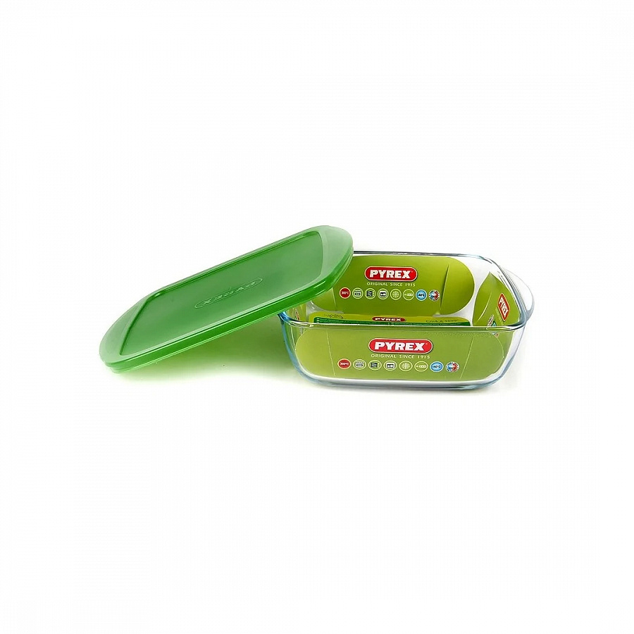 Блюдо с крышкой Cook <(>&<)> Store 25x22x7см 2.2л квадратное