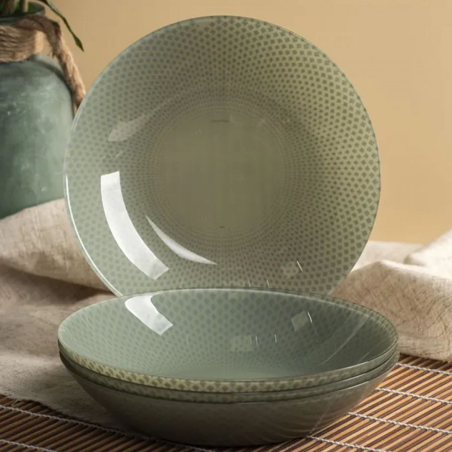 Тарелка суповая SELESTI GREEN 20см