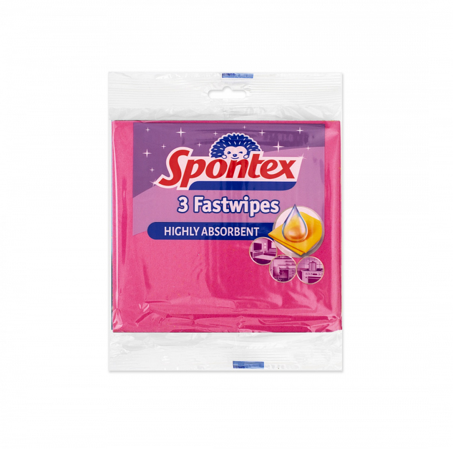 Салфетки впитывающие FASTWIPES 38х35см 3шт