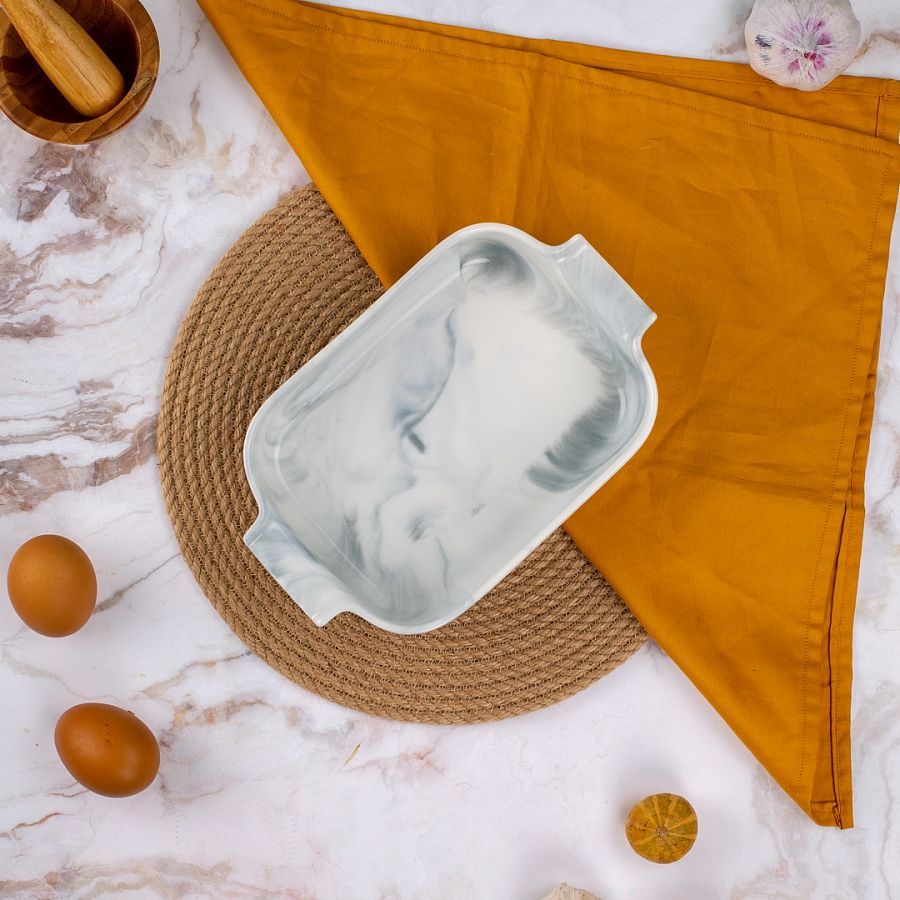 Форма для запекания фарфоровая MARBLE 29