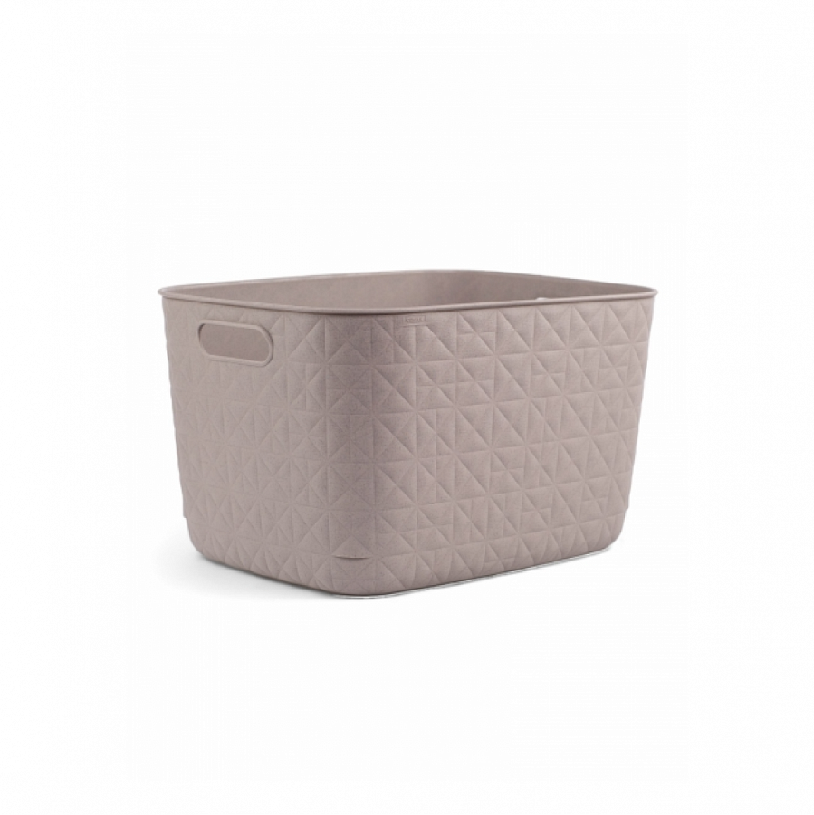 Корзина SOFTEX L серая 19л