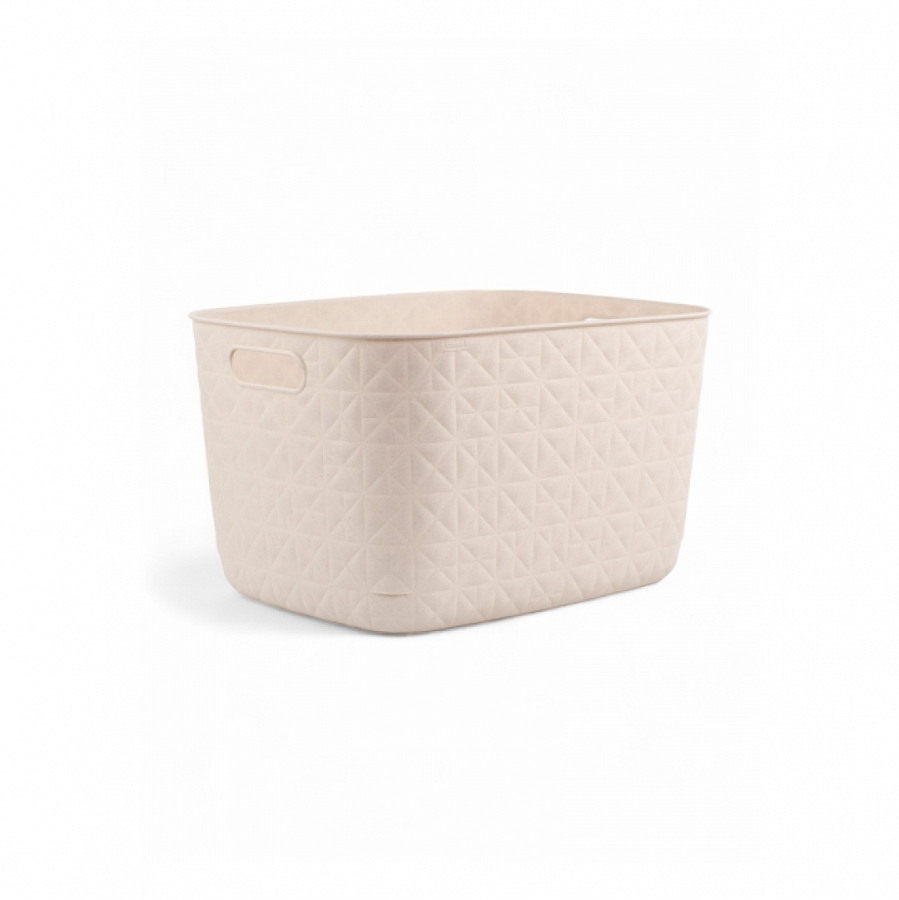 Корзина SOFTEX L кремовая 19л