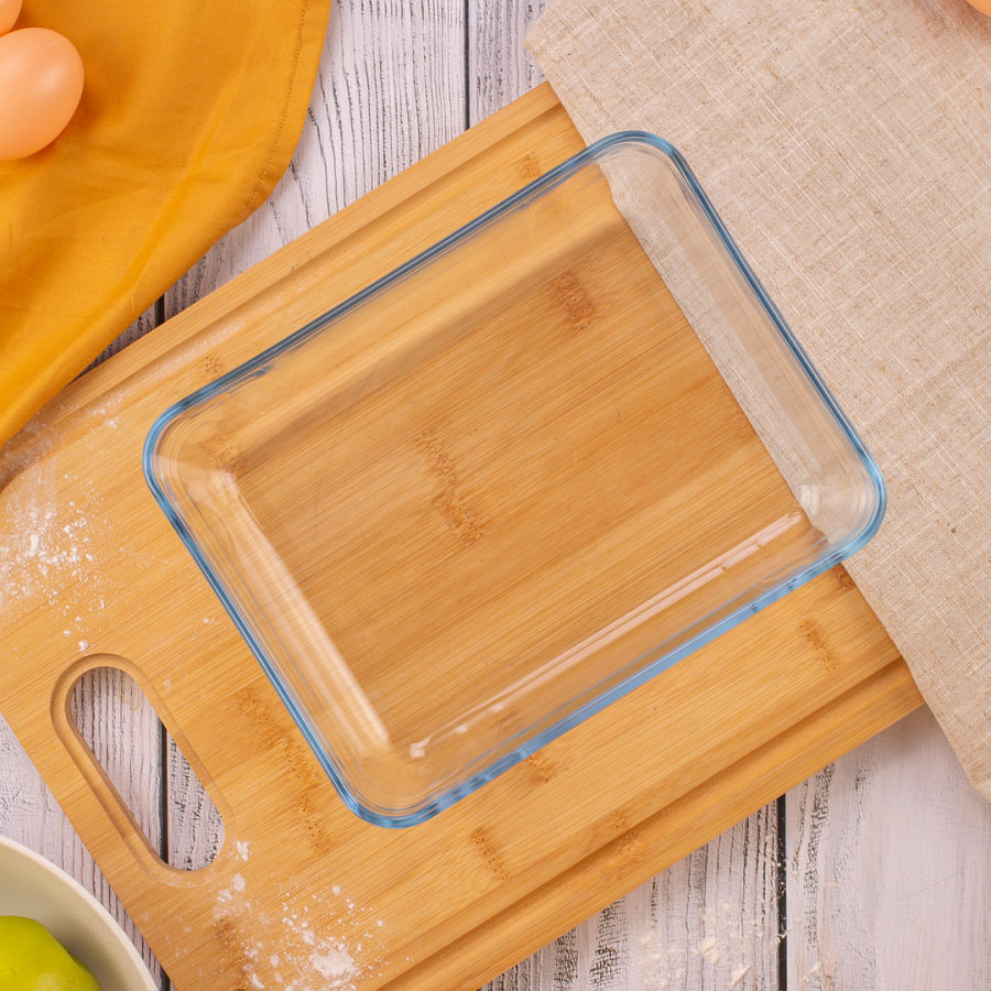 Форма для запекания и выпечки с крышкой COOK&FREEZ 4л 27x22x9см прямоугольная