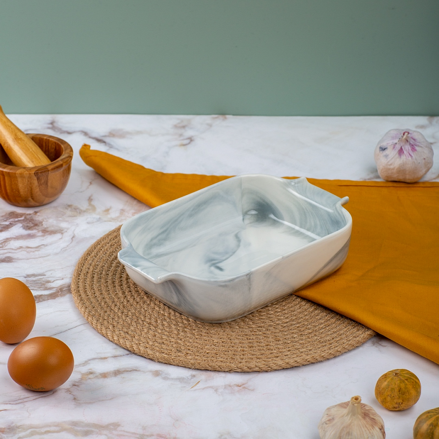 Форма для запекания фарфоровая MARBLE 29