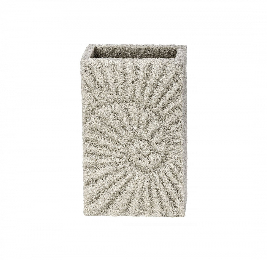 Стакан для зубных щеток FOSSIL beige