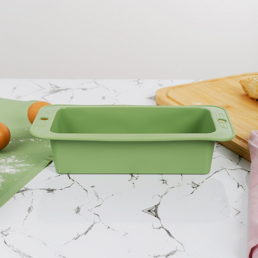 Форма для запекания и выпечки силиконовая OLIVE 27х13см прямоугольная
