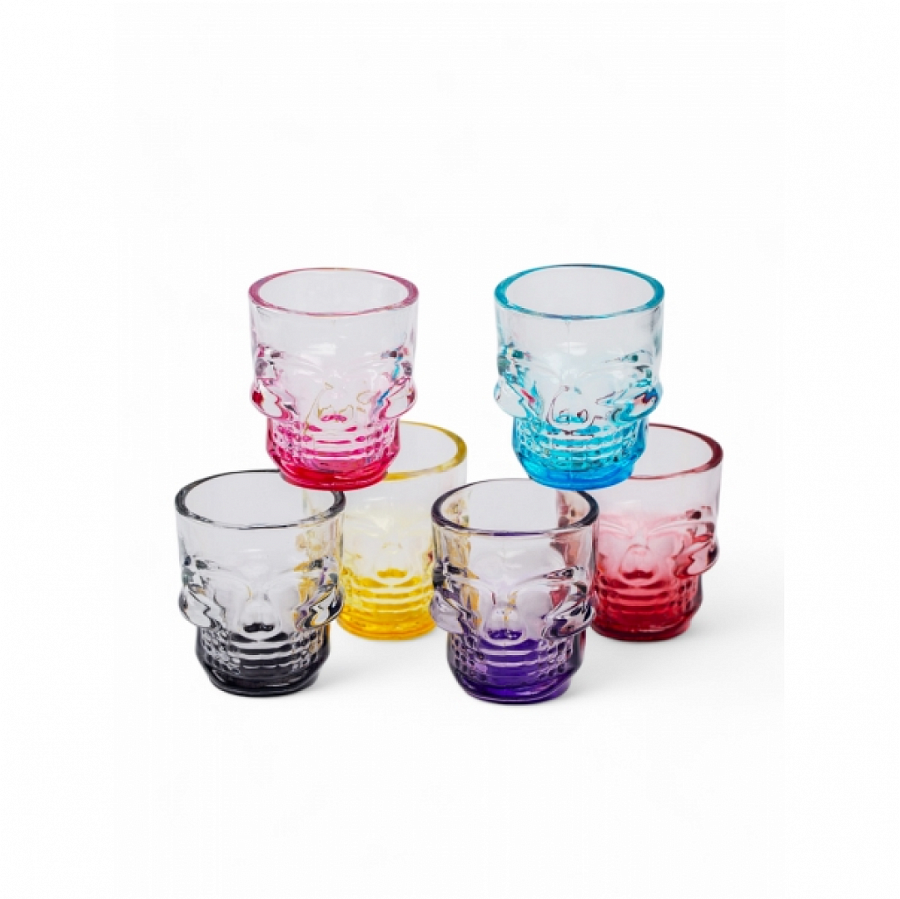 Набор стопок SKULL COLORS 6шт 50мл