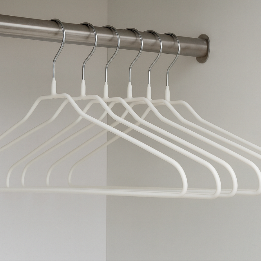Набор вешалок универсальных NEO MATTE WHITE 5шт 42см