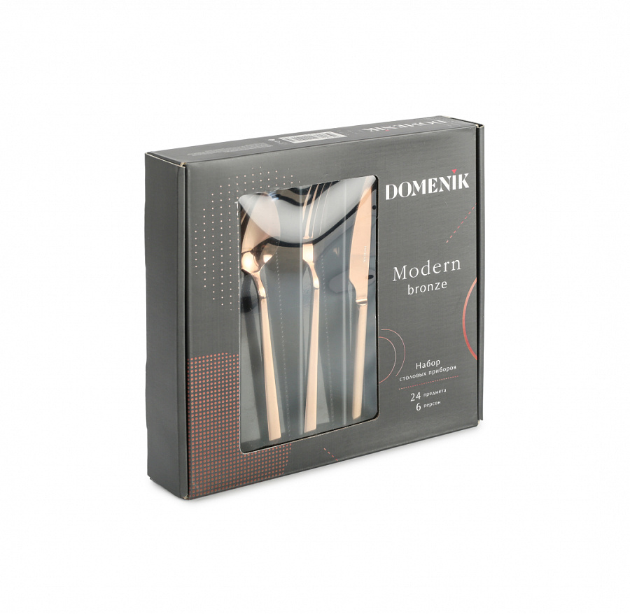 Набор столовых приборов MODERN BRONZE 24