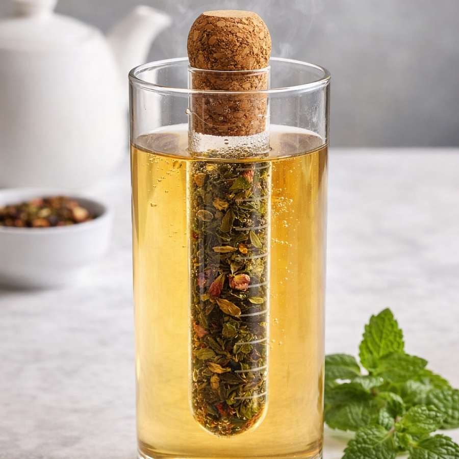 Стеклянный фильтр для чай TEA TIME в колор боксе