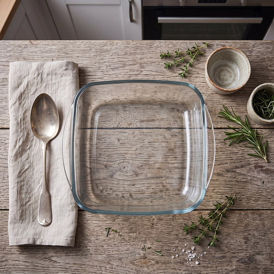 Форма для аэрогриля PYREX 20x17x6см 1л квадратная