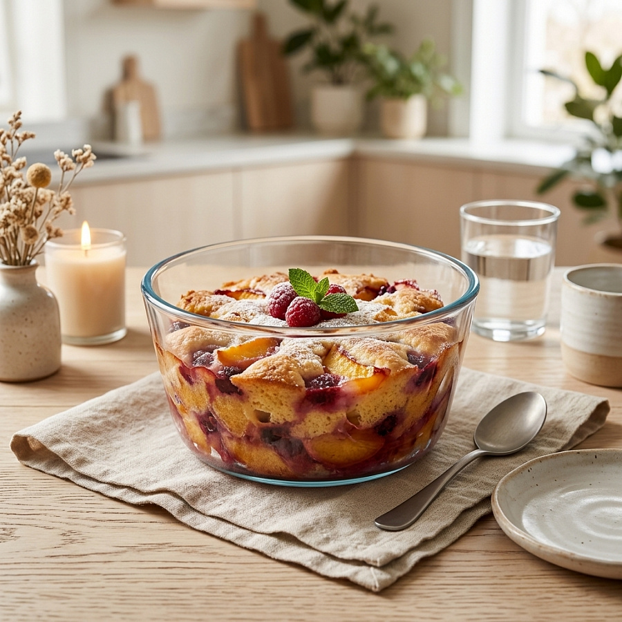Форма для запекания и выпечки с крышкой COOK&FREEZ 1.1л 15х10см круглая
