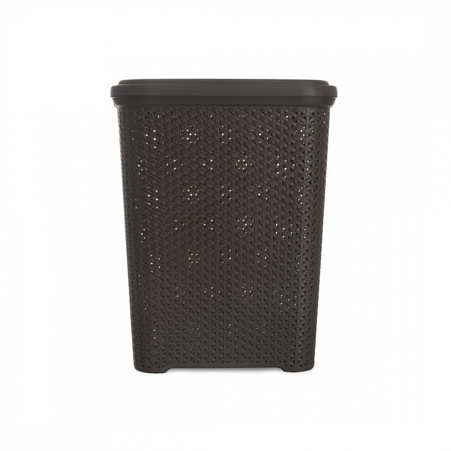 Корзина для белья RATTAN коричневая 55л