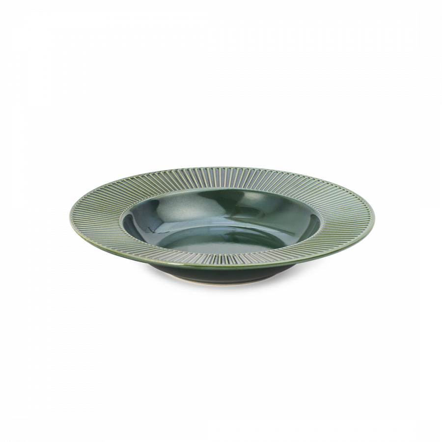 Тарелка суповая EMERALD GREEN 24см