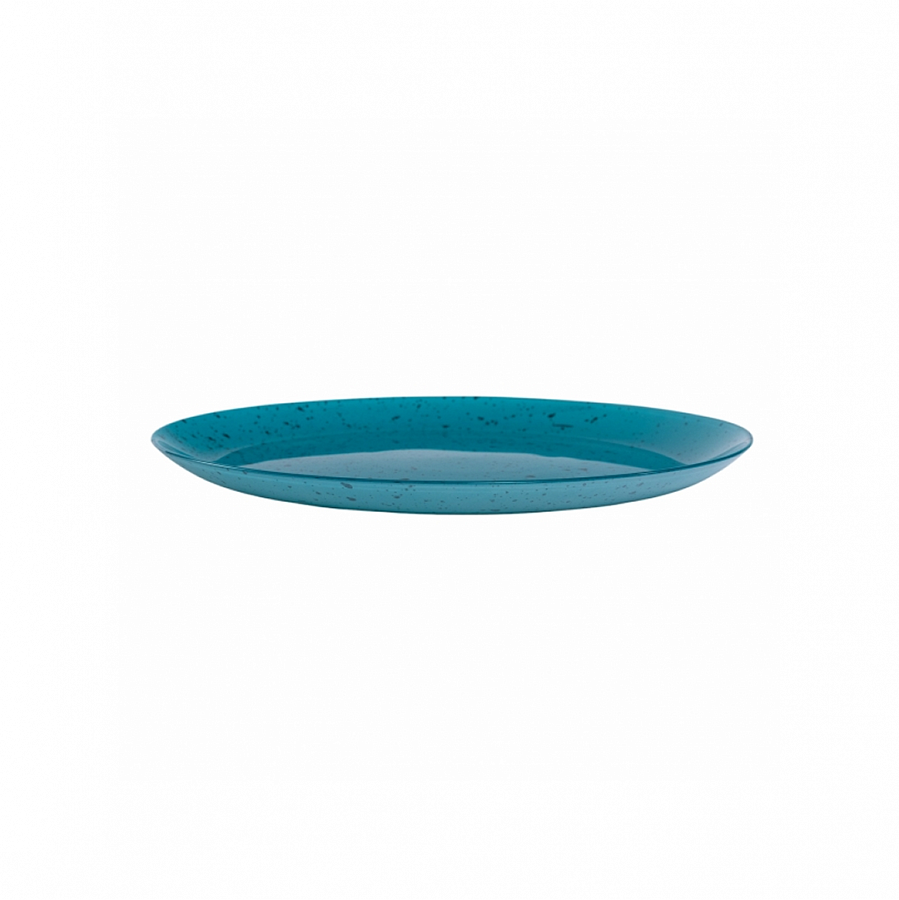 Тарелка обеденная INGMAR TURQUOISE 25см