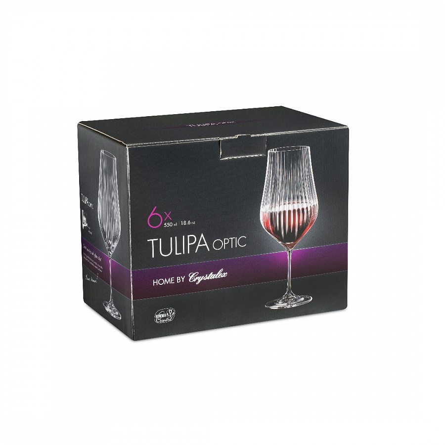 Набор бокалов для пива TULIPA OPTIC 6шт