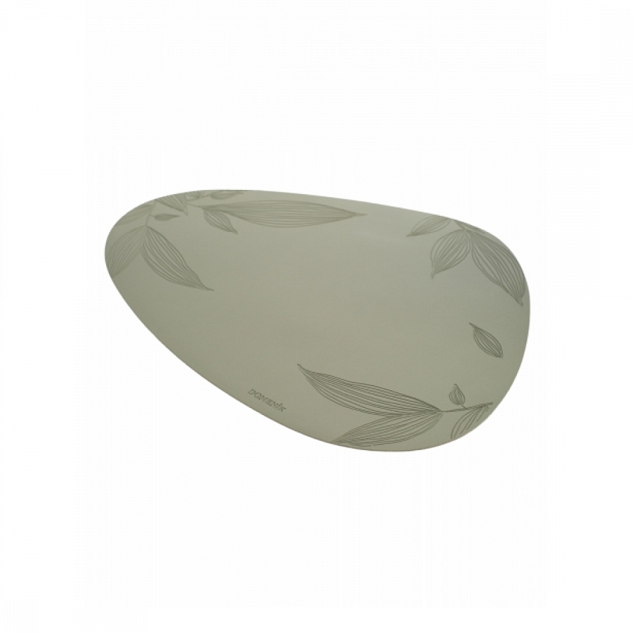 Салфетка сервировочная треугольная LEAF 45х36см