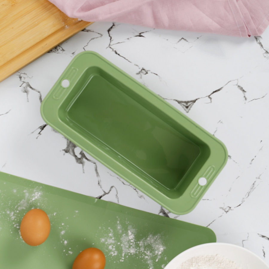 Форма для запекания и выпечки силиконовая OLIVE 27х13см прямоугольная