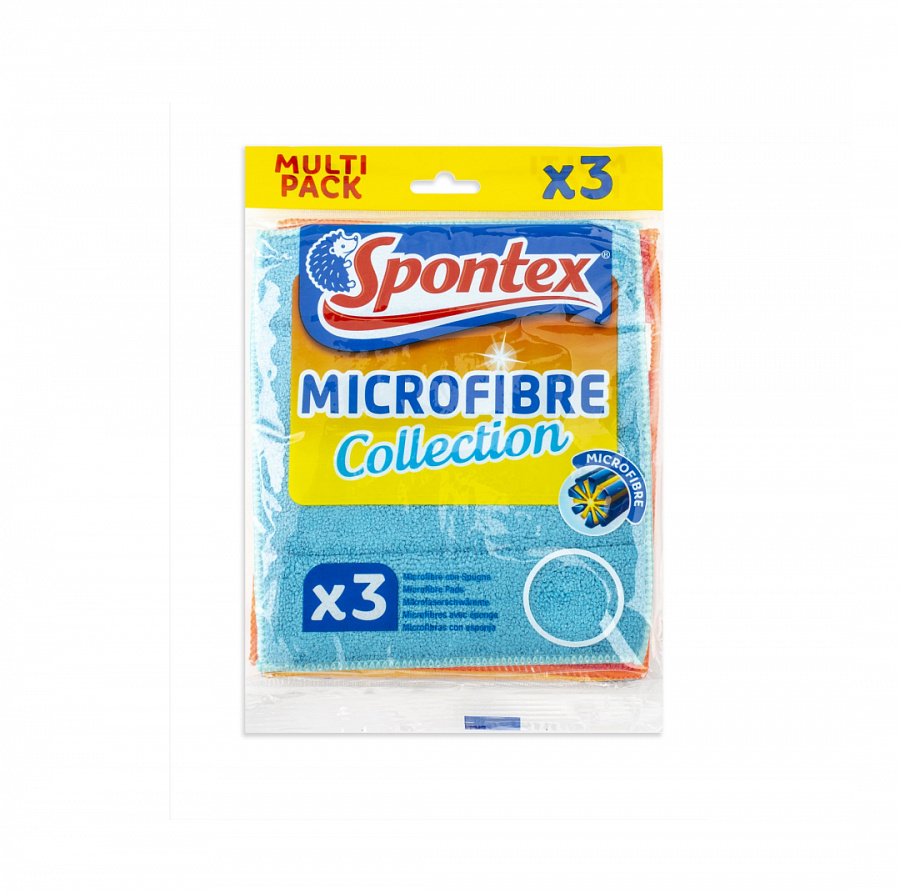 Салфетка микрофибра впитывающая MICROFIBRE PADS 20х17.5см 3шт