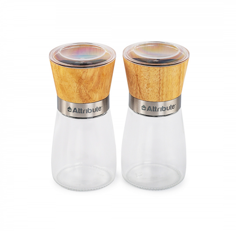 Набор мельниц для специй SPICE WOOD, 2шт